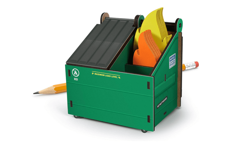 Genuine Fred DESK DUMPSTER Pencil Holder