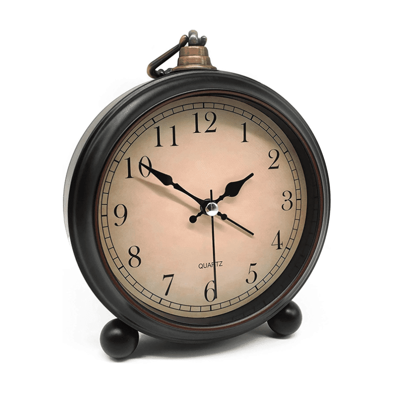 Vintage Charm Meets Modern Functionality: The Perfect 4-Inch Retro Clock