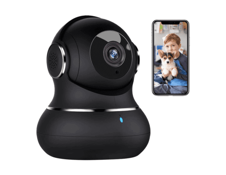 litokam 2K Indoor Security Camera, 360° Cameras for Home Security Indoor with Motion Detection