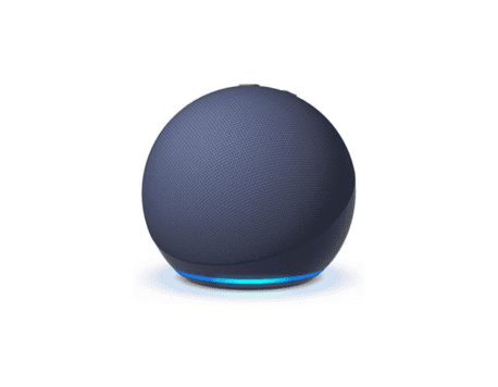 Experience Bigger Sound and Smarter Routines with the Amazon Echo Dot (5th Gen) in Deep Sea Blue