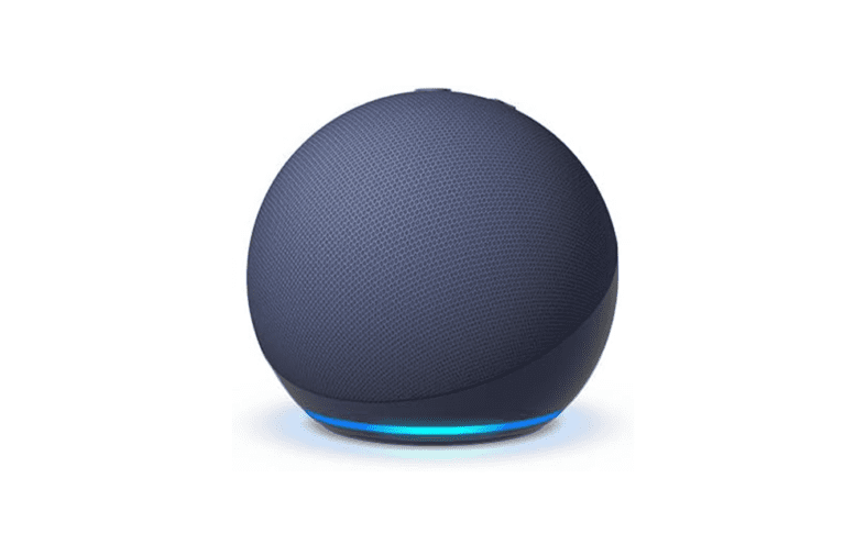 Experience Bigger Sound and Smarter Routines with the Amazon Echo Dot (5th Gen) in Deep Sea Blue