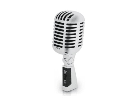 Capture Your Voice: The Pyle Classic Retro Dynamic Vocal Microphone for Live and Studio Performances