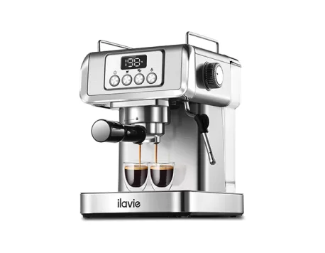 Brew Barista-Quality Coffee at Home with the Ilavie Espresso Machine