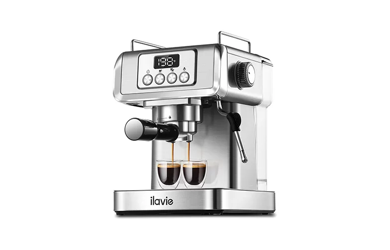 Brew Barista-Quality Coffee at Home with the Ilavie Espresso Machine