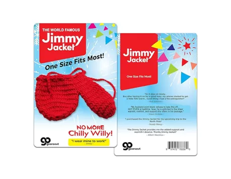 The Jimmy Jacket Knit Willy Warmer: A Cozy and Hilarious Gag Gift for Men